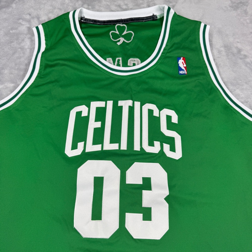 ADIDAS Boston Celtics Custom‎ Sewn Jersey 3XL USMC Green Basketball 03 Stitched